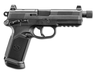 FN FNX-45 Tactical .45 Black Threaded Pistol 15 + 1 LayAway Option 66966 FNX-45T